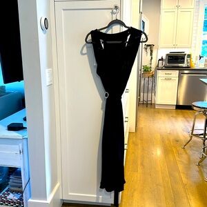 Helmet Lang gathered halter sleeveless dress size S